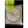 Image 2 : 1923 US SILVER PEACE DOLLAR IN COIN HOLDER
