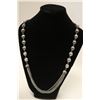 Image 1 : VINTAGE MULTI STRAND SILVER TONE NECKLACE
