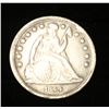 Image 1 : 1844 US SEATED LIBERTY SILVER DOLLAR REPLICA