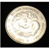 Image 1 : VINTAGE CHINESE SILVER DRAGON DOLLAR REPLICA