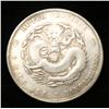 Image 1 : VINTAGE CHINESE SILVER DRAGON DOLLAR REPLICA