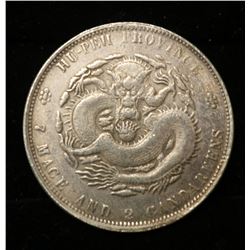 VINTAGE CHINESE SILVER DRAGON DOLLAR REPLICA