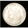 Image 1 : 1872 US SEATED LIBERTY SILVER DOLLAR REPLICA