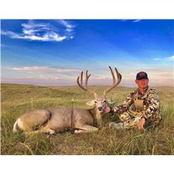 Archery Trophy Mule Deer hunt in Nebraska