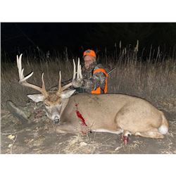 Nebraska Trophy Whitetail Muzzleloader hunt