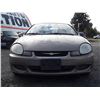 Image 2 : L4 --  2002 CHRYSLER NEON LE  , Brown , 151141  KM's