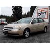 Image 1 : K1 --  2005 CHEVROLET MALIBU LS , Brown , 191088  KM's