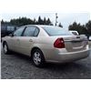 Image 7 : K1 --  2005 CHEVROLET MALIBU LS , Brown , 191088  KM's