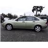 Image 8 : E1 --  2007 FORD FOCUS ZX4 , Green , 271928  KM's