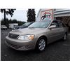 Image 1 : A11 --  2002 TOYOTA AVALON XLS , GOLD , 270995  KM's "NO RESERVE"