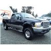 Image 4 : F3 --  2003 FORD F350 SRW S.D. LARIAT EXT CAB 4X4 DIESEL , Black , 259143  KM's