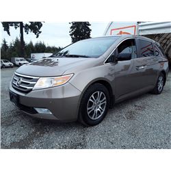 G3 --  2012 HONDA ODYSSEY EXL  , Brown , 200219  KM's