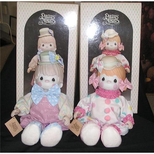 precious moments clown doll