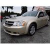 Image 1 : A2 --  2010 DODGE AVENGER SXT , Gold , 226631  KM's