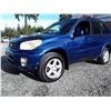 Image 1 : A8 --  2001 TOYOTA RAV 4  , Blue , 392162  KM's