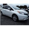 Image 3 : B6 --  2014 NISSAN VERSA NOTE S  , White , 246623  KM's