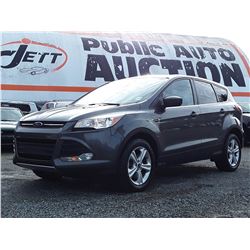 C6E --  2015 FORD ESCAPE SE , Grey , 159229  KM's