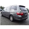Image 7 : L6 --  2007 HONDA ODYSSEY EXL  , Silver , 285067  KM's