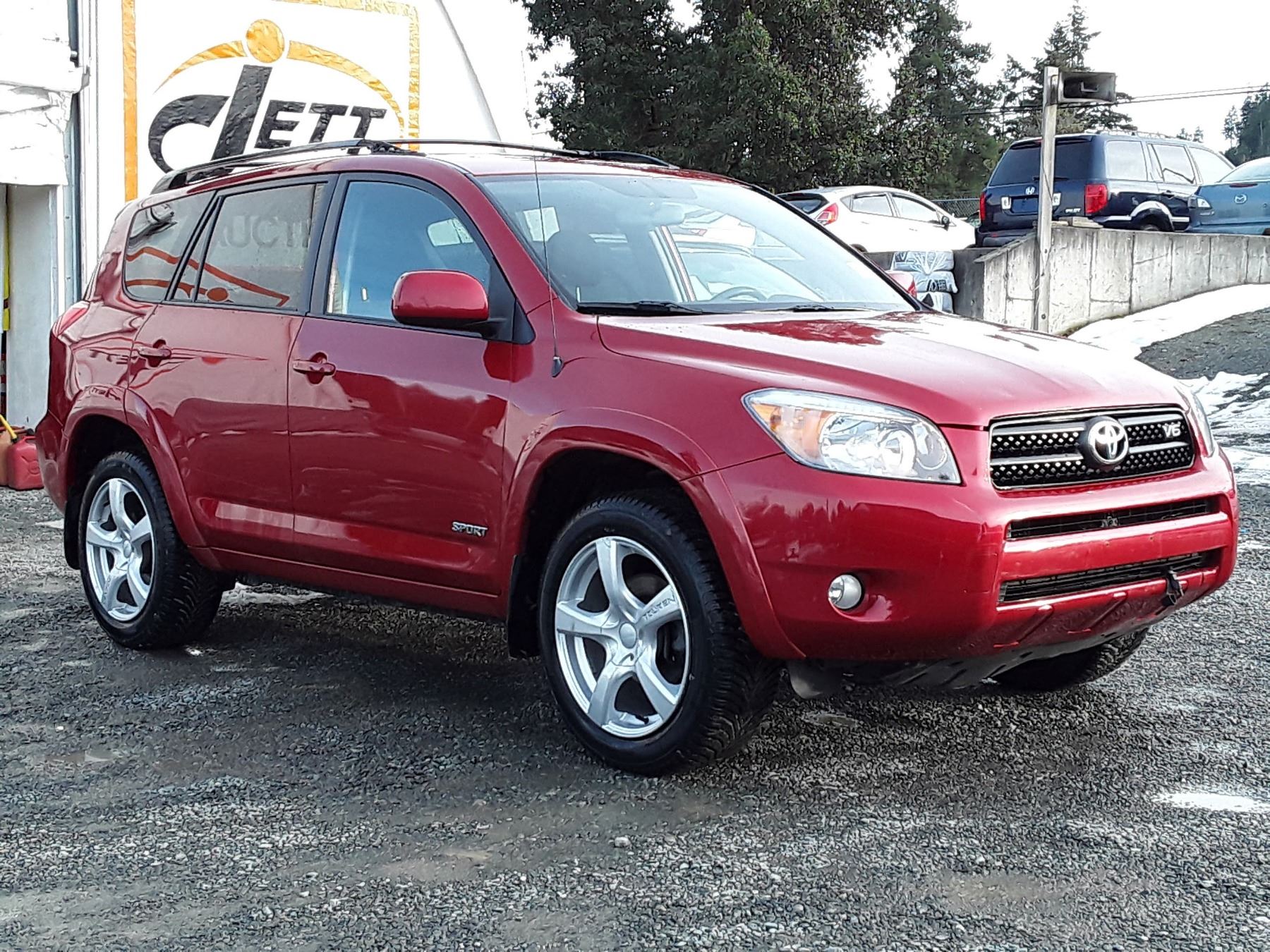 06 Red Rav C6G -- 2008 TOYOTA RAV 4 SPORT , Red , 154434 KM's