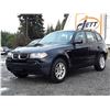 Image 1 : K5 --  2004 BMW X3 2.5I  , Black , 165698  KM's