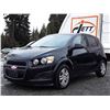 Image 1 : C5 --  2012 CHEVROLET SONIC LS , Black , 182908  KM's