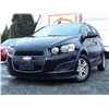 Image 9 : C5 --  2012 CHEVROLET SONIC LS , Black , 182908  KM's