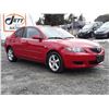 Image 3 : N2 --  2006 MAZDA 3I , Red , 168810  KM's