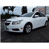 Image 1 : E4 --  2014 CHEVROLET CRUZE LT  , White , 119700  KM's