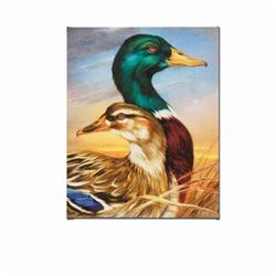 "Mallard" Limited Edition Giclee on Canvas by Martin Katon, Numbered and Hand Signed. This piece com