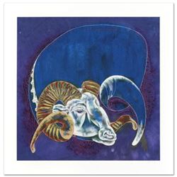 Lu Hong, "Capricorn" Limited Edition Giclee, Numbered and Hand Signed with COA.