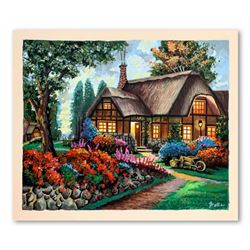 Anatoly Metlan, "Country House" Limited Edition Serigraph, Numbered and Hand Signed with Letter of A