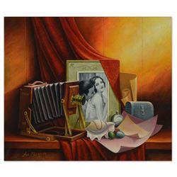 Avi Belaish, Original Acrylic Painting on Canvas, Hand Signed with Letter Authenticity.