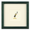 Image 1 : "Daffy Duck (With Hand Up)" Framed Limited Edition Etching with Hand-Tinted Color and Numbered.