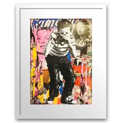 Mr. Brainwash- Original Offset Lithograph on Paper  Smile 