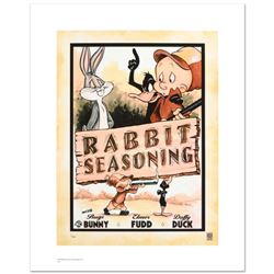  Rabbit Seasoning  Limited Edition Giclee from Warner Bros., Numbered with Hologram Seal and Certifi