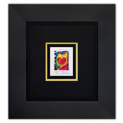 Peter Max- Original Lithograph  Heart Series I 