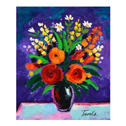 Lena Tants, Original Acrylic Painting on Canvas, Hand Signed with Letter of Authenticity.