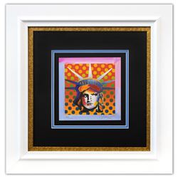 Peter Max- Original Lithograph "Liberty Head XI (Mini)"