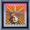 Image 2 : Peter Max- Original Lithograph "Liberty Head XI (Mini)"