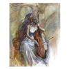 Image 1 : Lena Sotskova, "Sonata" Hand Signed, Artist Embellished Limited Edition Giclee on Canvas with COA.