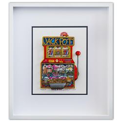 Charles Fazzino- 3D Construction Silkscreen Serigraph "Slots of Fun"