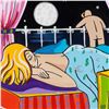 Image 2 : Rina Maimon, "Summer Night Dreams" Original Acrylic Painting on Canvas; Hand Signed and with COA