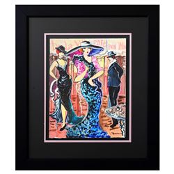 Patricia Govezensky- Original Watercolor "Best Show in Town"