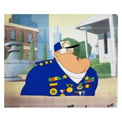 Original Production Cel from the Animated Classic, "The Pink Panther", with Letter of Authenticity.