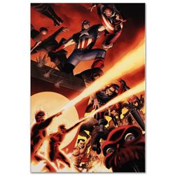 Marvel Comics  Fallen Son: Death of Captain America #5  Numbered Limited Edition Giclee on Canvas by