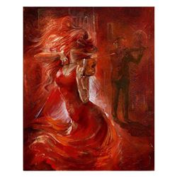 Lena Sotskova, "Imagination" Hand Signed, Artist Embellished Limited Edition Giclee on Canvas with C