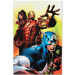 Marvel Comics "Avengers #501" Numbered Limited Edition Giclee on Canvas by David Finch with COA.