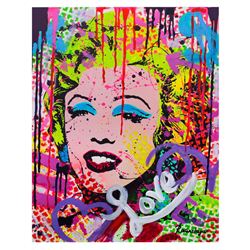 Nastya Rovenskaya- Mixed Media "Happiness by Monroe"