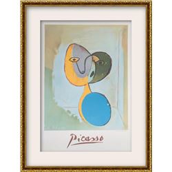 Pablo Picasso- Lithograph on Arches Paper  Figure (Portrait of Marie Therese Walter) 