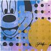 Image 2 : Gail Rodgers, "Mickey Mouse" Hand Signed Original Hand Pulled Silkscreen Mixed Media on Canvas with 